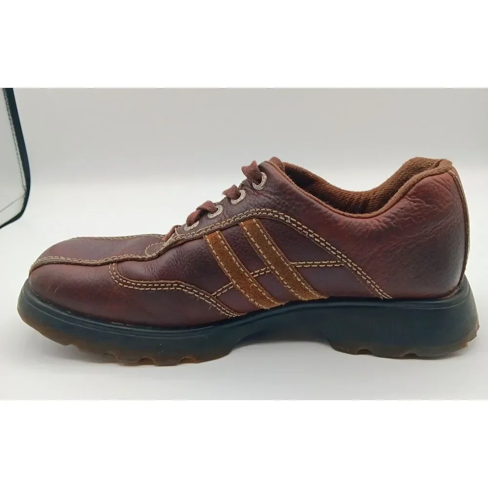 Bed Stu Loafers Shoes Men 9 Brown Leather Lug Sole Oxford Heritage Grunge 90s